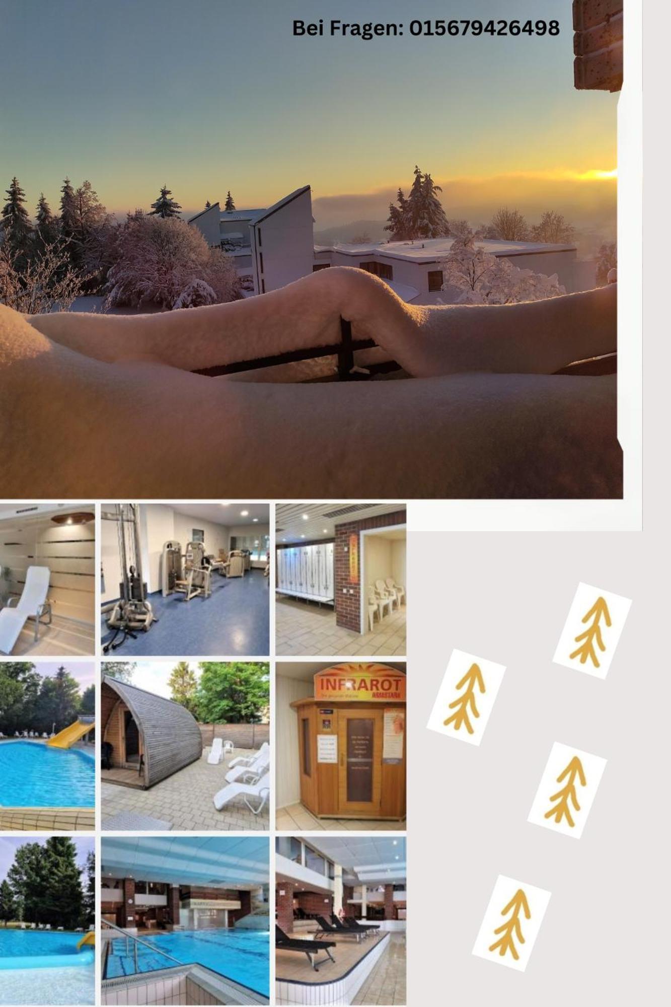 Pools, Sauna Und Balkon Mit Panoramablick Санкт-Энгльмар Экстерьер фото